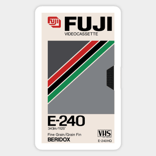 FUJI VHS Sticker